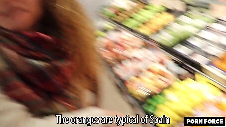 Curvy cutie in lacy lingerie fucks mature man