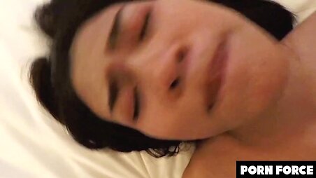 Beautiful Asian girl gets a thick cock in her tight pussy