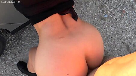 She can't wait till home to suck the dick and have a sex