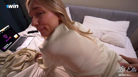 "Stepmom's shock: when she caught me with my panties" - Secret Elle