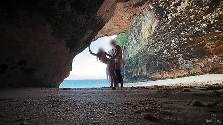 Wild sex on the beach | COVER ME WITH YOUR HOT SPERM ON A BEAUTIFUL BEACH